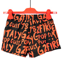 COSTUME BOXER - POP 80 - ROSSO