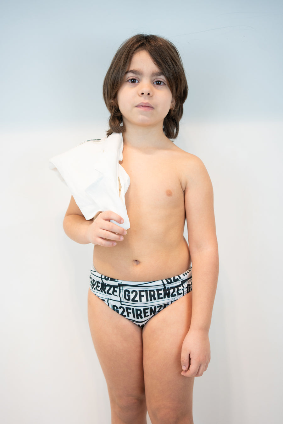 COSTUME SLIP - TIMBRO - BIANCO