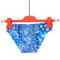COSTUME SLIP - BANDANA - BLU